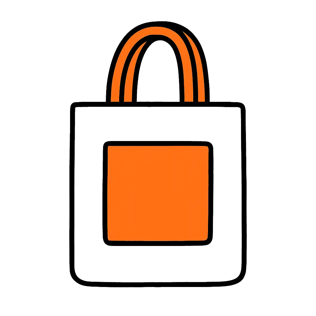 Logo sur les tote bags remis aux visiteurs